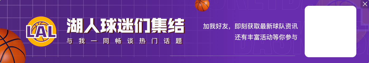 浓眉20年以来10次单场40+10 同期全联盟仅少于恩&字&东&约